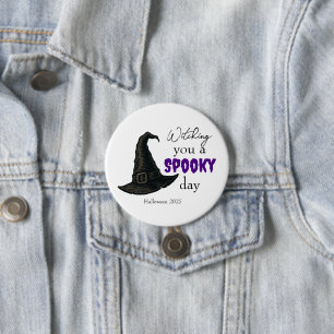 Witchy Vibes - Spooky & Stylish   Button