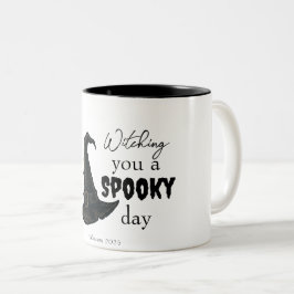 Witchy Vibes - Spooky & Stylish | Zweifarbige Tasse