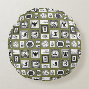 WITCHY WALLS RUNDES KISSEN