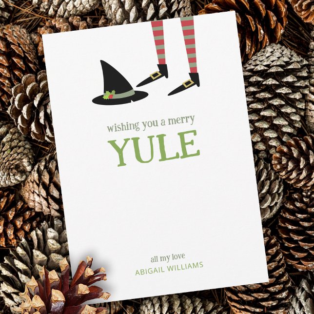 Witchy Weihnachten Holiday Card (Von Creator hochgeladen)