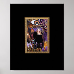 Witchy Whimsigoth Stevie Collage Poster