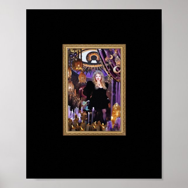 Witchy Whimsigoth Stevie Collage Poster (Vorne)