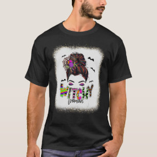 Witchy Woman Boy Girl Party Beängstigender Horror  T-Shirt