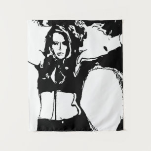 Witchy Woman Wandteppich