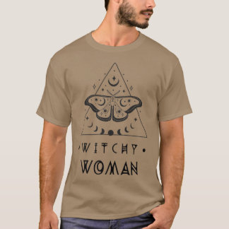 Witchy Woman Witch, Wiccan, Pagan Wie oben so bel T-Shirt