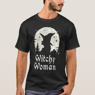 Witchy Woman Witchcraft Wiccan Hexe T-Shirt