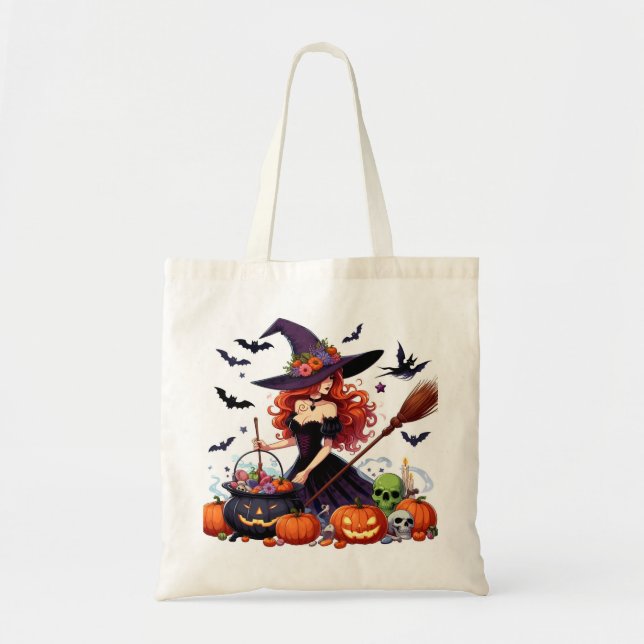 Witchy Wonders Bag Tragetasche (Vorne)