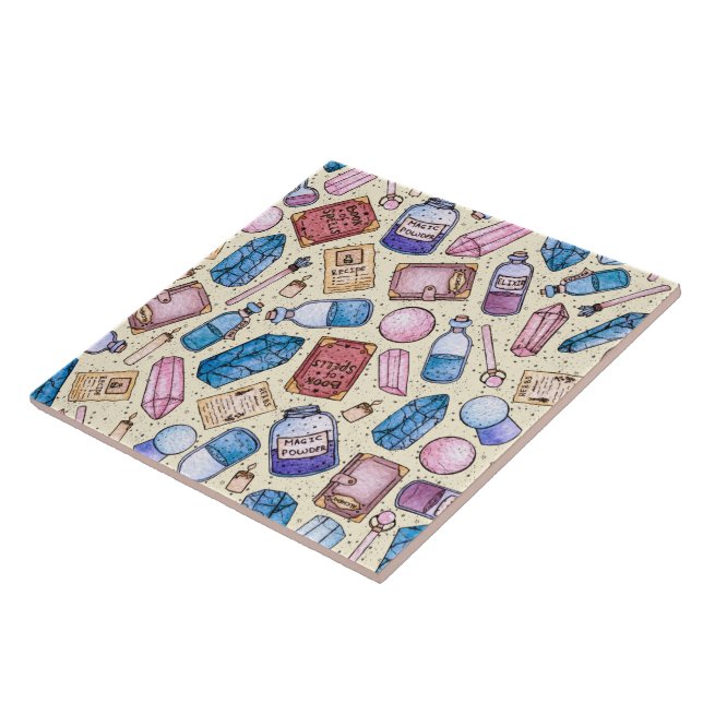 Witchy Wonders Tile Fliese (Seite)