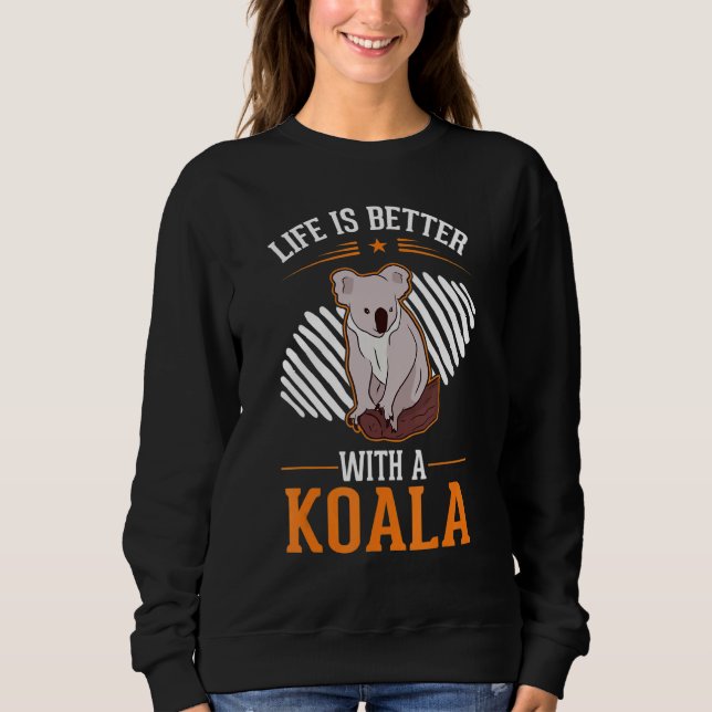 with a Koala 1 Sweatshirt (Vorderseite)