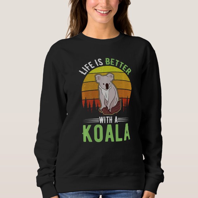 with a Koala  1 Sweatshirt (Vorderseite)
