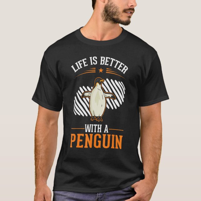 with a Penguin 1 T-Shirt (Vorderseite)