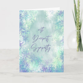 With Deepest Sympathy Card Karte