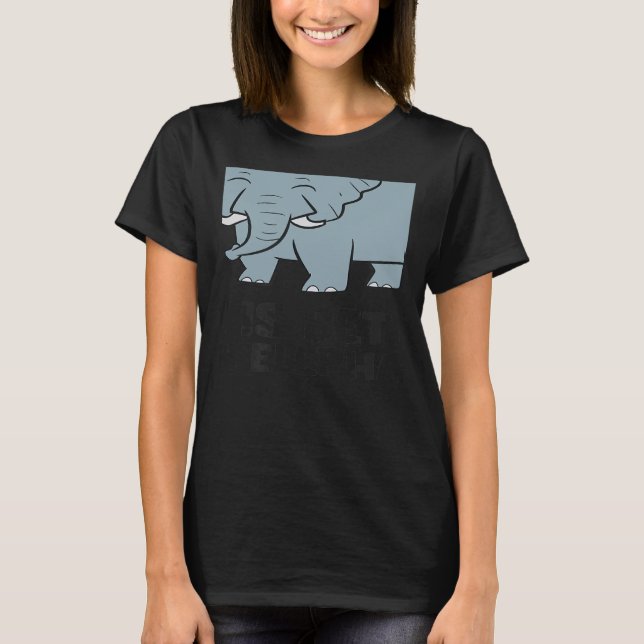 With Elephants Cute African Elephant T-Shirt (Vorderseite)