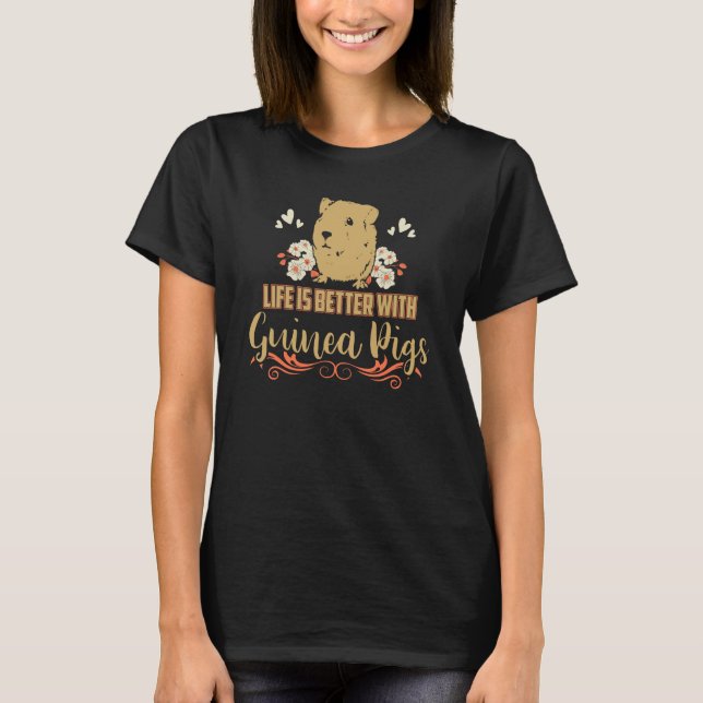 with guinea pigs Guinea Pig T-Shirt (Vorderseite)