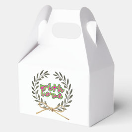 With Love” Tag Geschenkschachtel