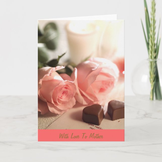 With Love To Mother Karte (Vorderseite)