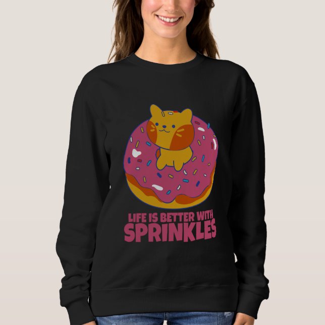 With Sprinkles Sweatshirt (Vorderseite)