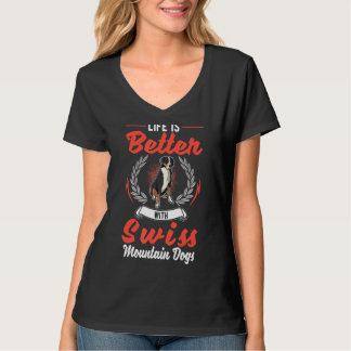 with Swiss Mountain Dogs T-Shirt