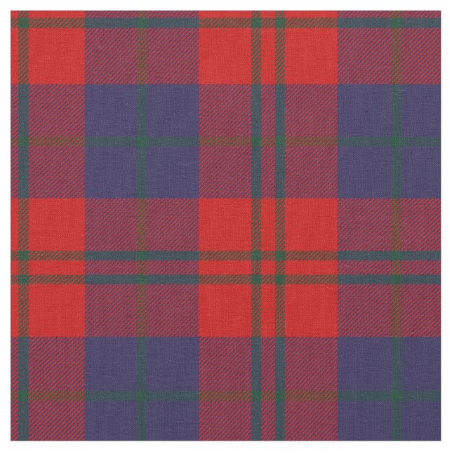 Witherspoon Tartan-Druck Stoff (Nahaufnahme)