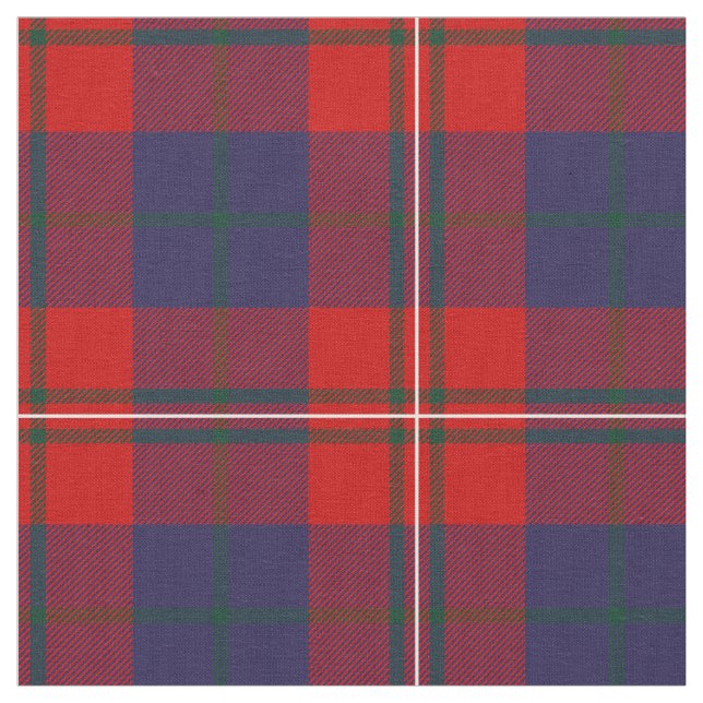 Witherspoon Tartan-Druck Stoff (Nahaufnahme)