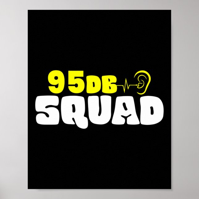 Without Hearing - Deaf - Unable To Hear - Deaf Awa Poster (Vorne)