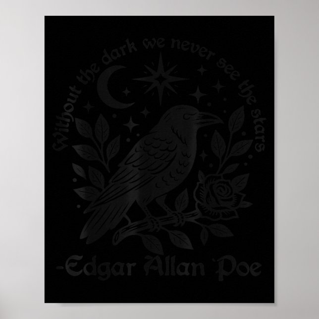 Without The Dark We Never See The Stars Edgar Alla Poster (Vorne)