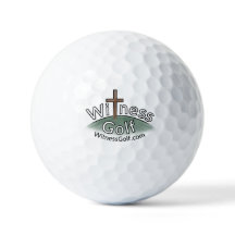 Witness Golf Ball – Schriftlogo-Golfball mit Wert