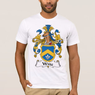 Witte Familienwappen T-Shirt