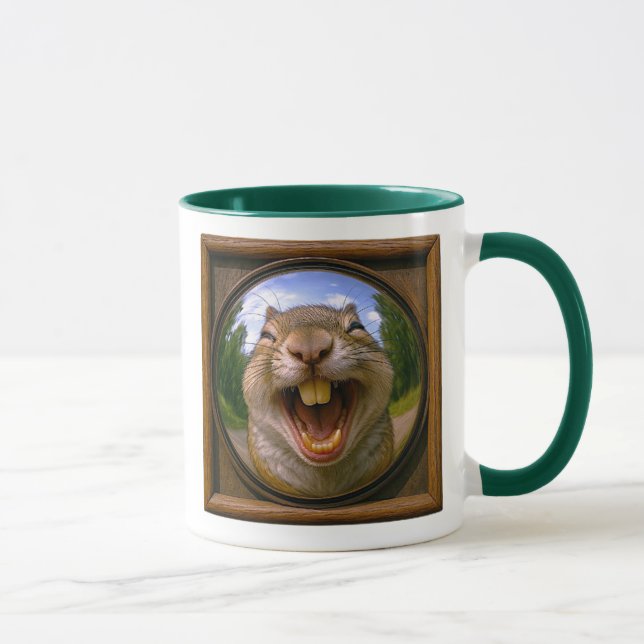 Witterungshörnchen Tasse (Rechts)