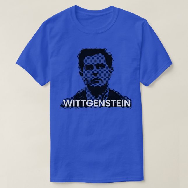 Wittgenstein-Portrait T-Shirt (Design vorne)
