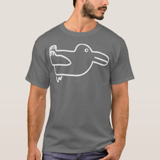 Wittgenstein Rabbit Duck Optical Illusion Philosop T-Shirt