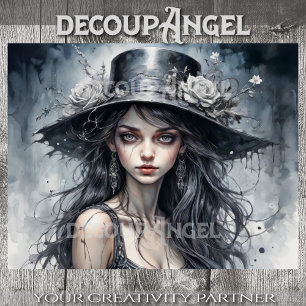 Wittling Hour - Decoupage - Seidenpapier