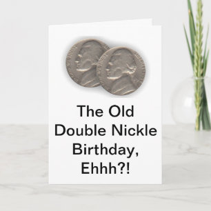 Witty 55. Geburtstagskarte Karte