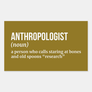 Witty Anthropologin Sticker