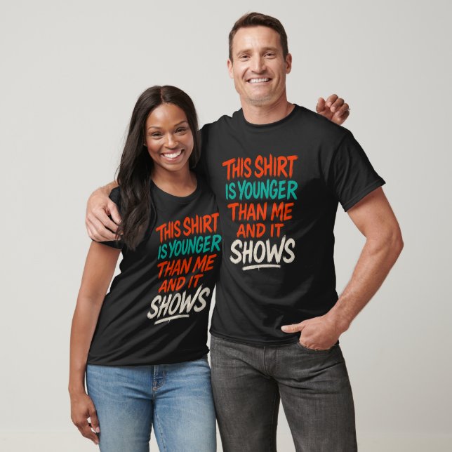Witty Shirt über das Altern (Unisex)