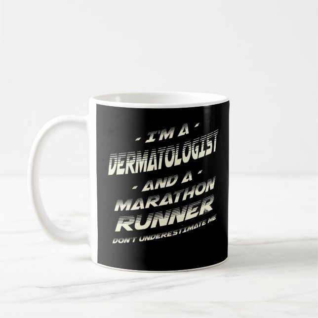 Witty Skin Doctor Sports Hobby Kaffeetasse (Links)