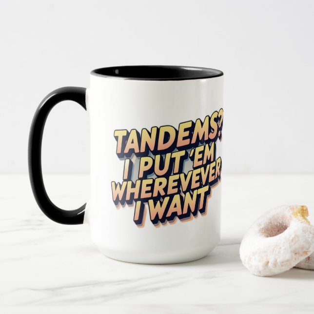 Witty Trucking Tasse (Mit Donut)