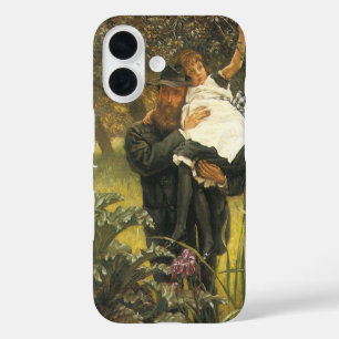 Witwer von Tissot, Vintage viktorianische Porträtk iPhone 16 Hülle