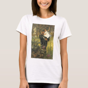 Witwer von Tissot, Vintage viktorianische Porträtk T-Shirt