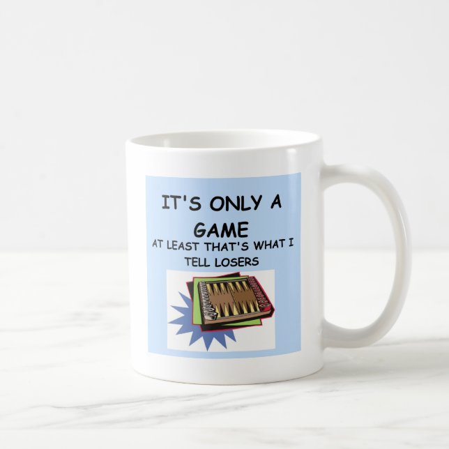Witz für Sieger! Kaffeetasse (Rechts)