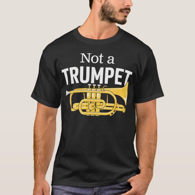 Witz oder Meme für Kornett-Spieler in einer Blaska T-Shirt (Vorderseite)