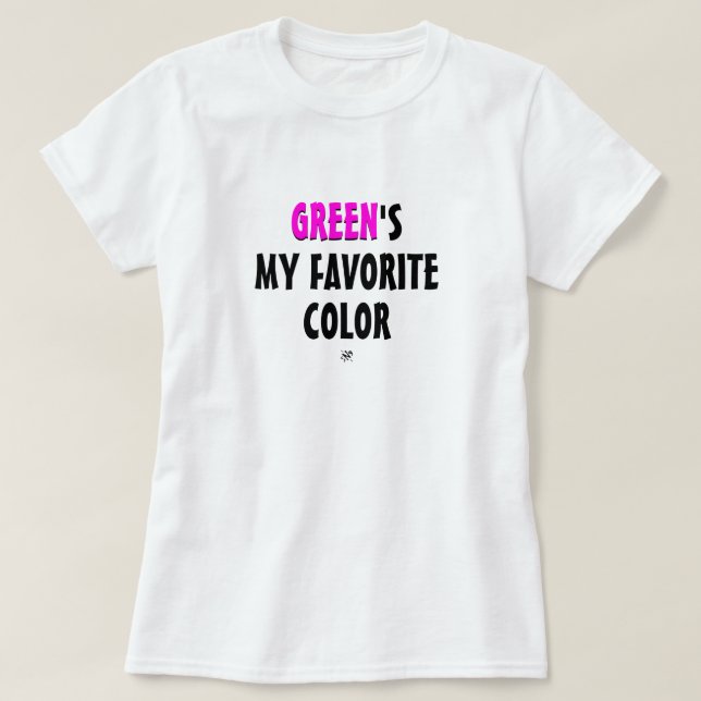 Witz über Farben T-Shirt (Design vorne)