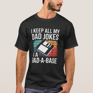 Witze DadABase Lustige Geschenkidee zum Vatertag T-Shirt