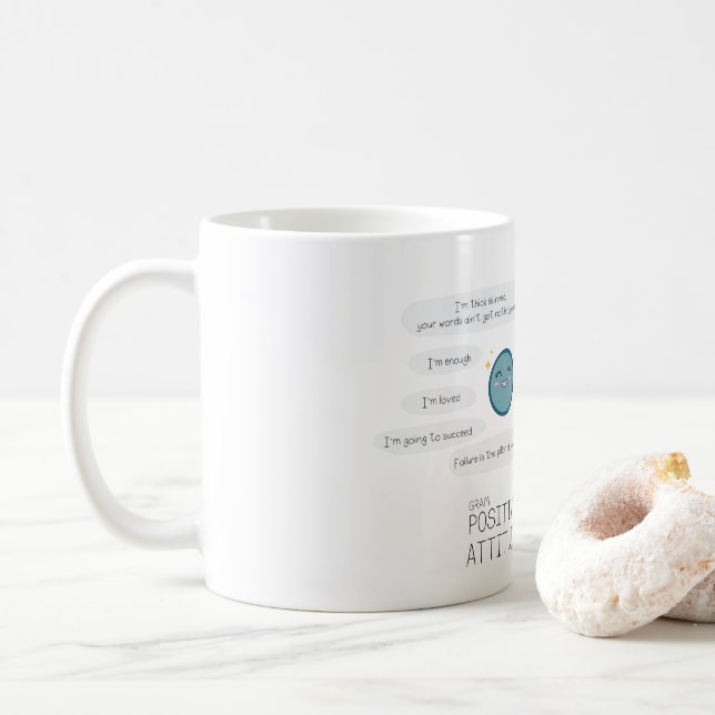 Witze der Mikrobiologie Kaffeetasse (Mit Donut)