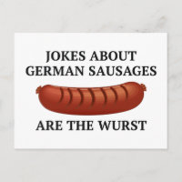 Witze über deutsche Würste sind der Wurst