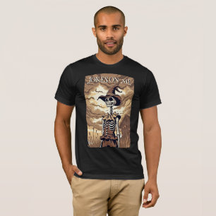 Witze über mich: Cooler Skelettklown T-Shirt
