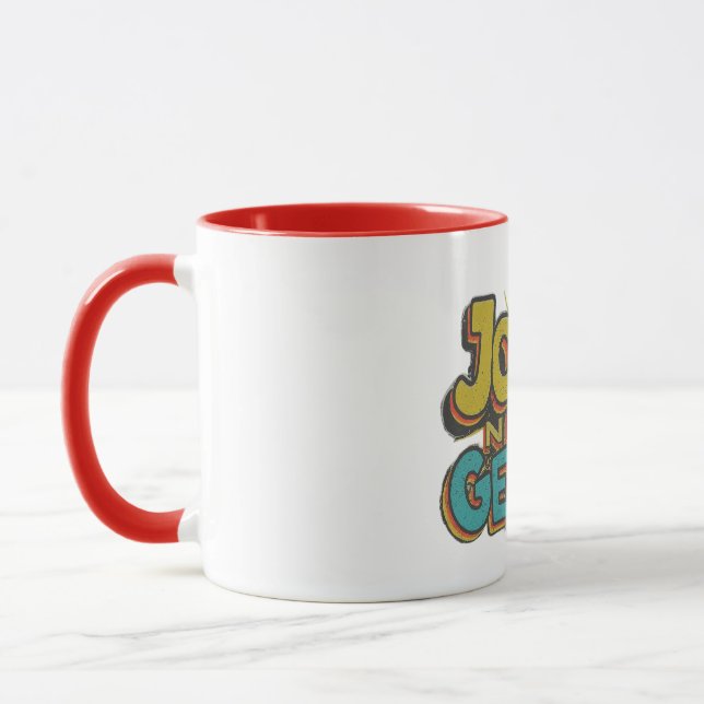 Witze werden nie alt tasse (Links)
