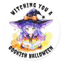 Witzen Sie ein Bookish Halloween