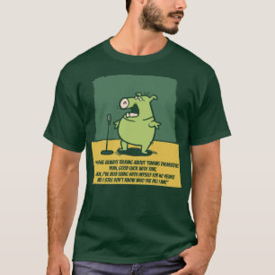 Witzensammlung aufstehendes Comedian Schwein 1 T-Shirt
