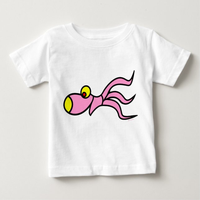 witzig+baby+Shirts durch jangocreation Baby T-shirt (Vorderseite)